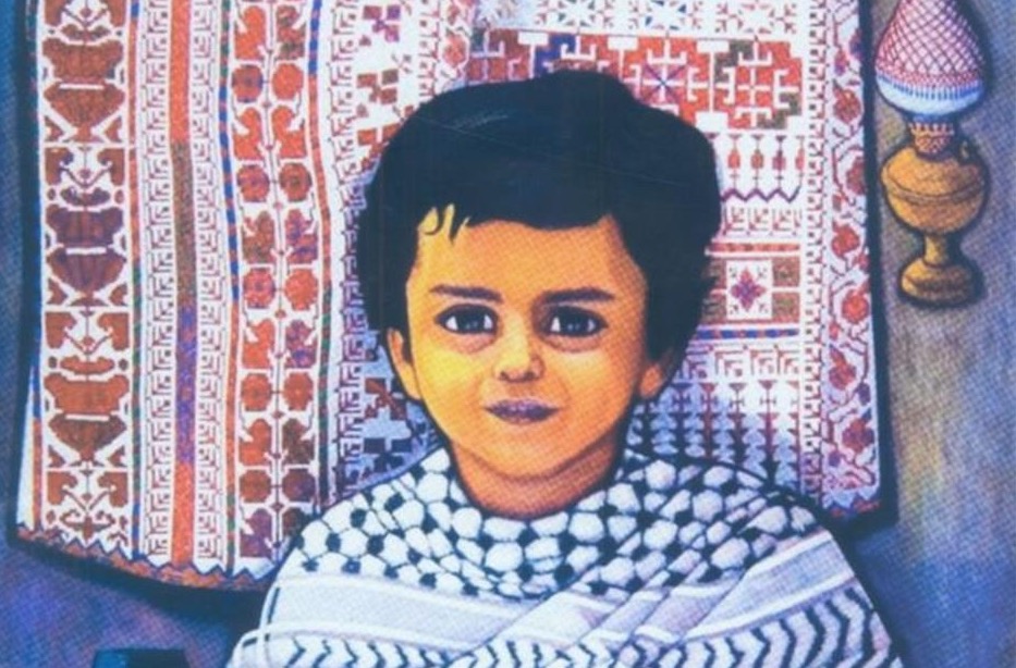 لوحة للفنان الفلسطيني عبد الرحمن المزين